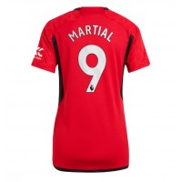 Manchester United Anthony Martial #9 Hjemmedrakt Dame 2023-24 Kortermet